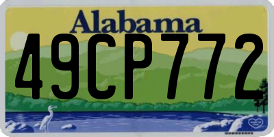 AL license plate 49CP772