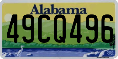 AL license plate 49CQ496