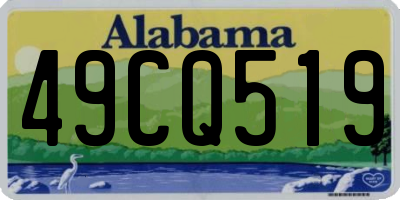 AL license plate 49CQ519