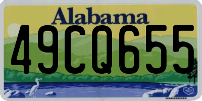 AL license plate 49CQ655