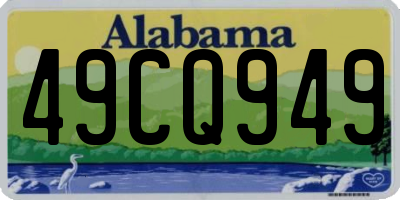 AL license plate 49CQ949