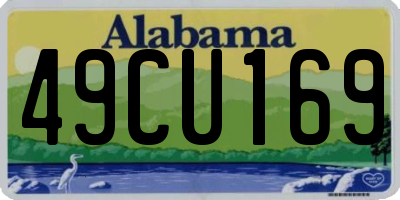 AL license plate 49CU169