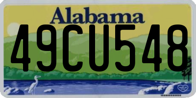 AL license plate 49CU548