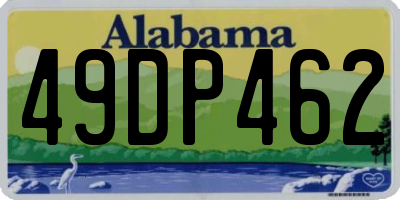 AL license plate 49DP462