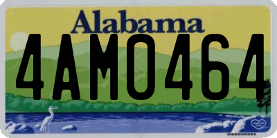 AL license plate 4AM0464