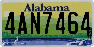 AL license plate 4AN7464