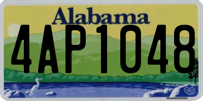 AL license plate 4AP1048