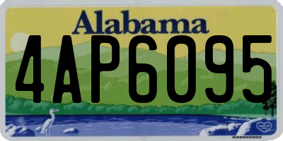 AL license plate 4AP6095
