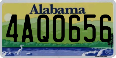 AL license plate 4AQ0656