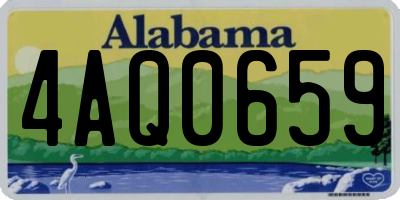 AL license plate 4AQ0659