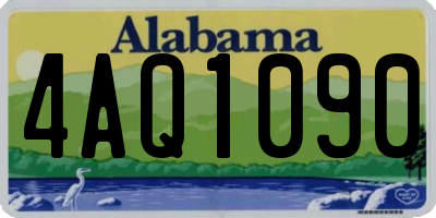 AL license plate 4AQ1090