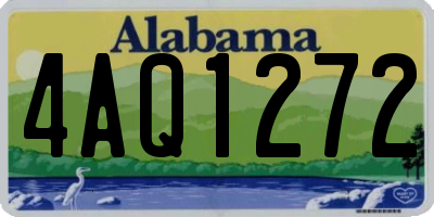 AL license plate 4AQ1272