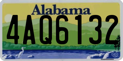 AL license plate 4AQ6132