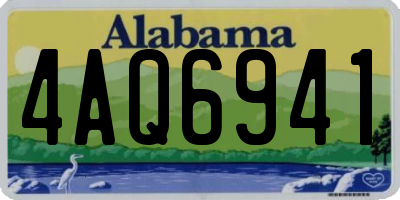 AL license plate 4AQ6941