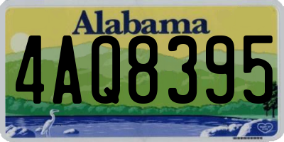 AL license plate 4AQ8395
