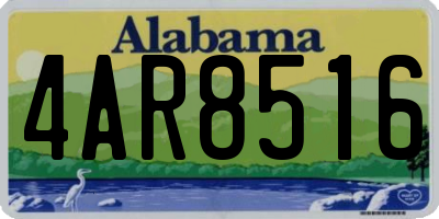 AL license plate 4AR8516