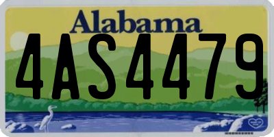 AL license plate 4AS4479