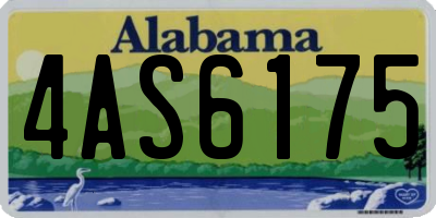 AL license plate 4AS6175