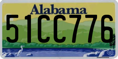 AL license plate 51CC776