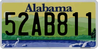 AL license plate 52AB811