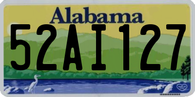AL license plate 52AI127