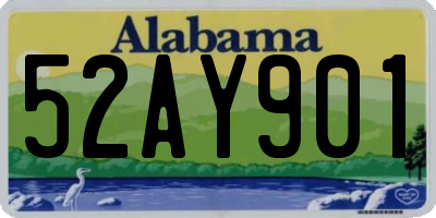AL license plate 52AY901