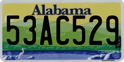 AL license plate 53AC529