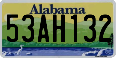 AL license plate 53AH132