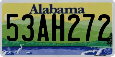 AL license plate 53AH272