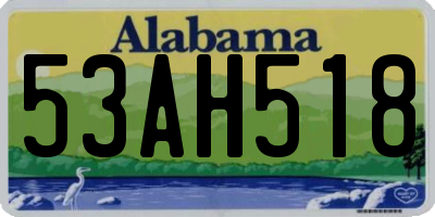 AL license plate 53AH518