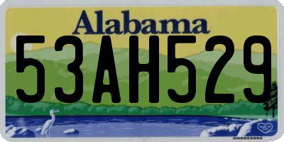 AL license plate 53AH529