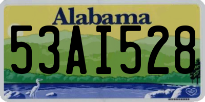 AL license plate 53AI528
