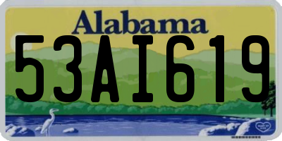 AL license plate 53AI619