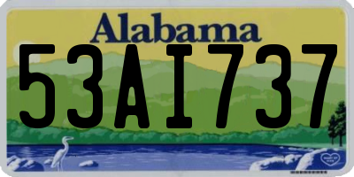 AL license plate 53AI737