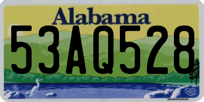 AL license plate 53AQ528