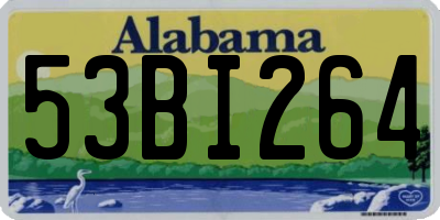 AL license plate 53BI264