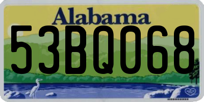 AL license plate 53BQ068
