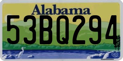 AL license plate 53BQ294