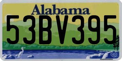 AL license plate 53BV395