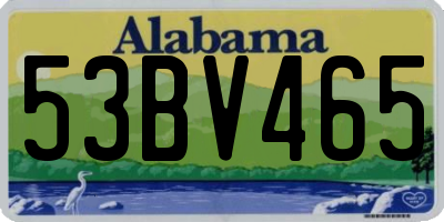 AL license plate 53BV465
