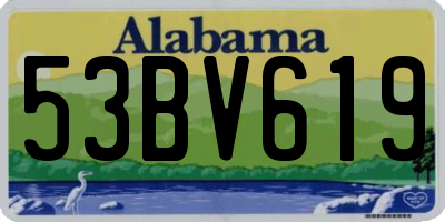 AL license plate 53BV619