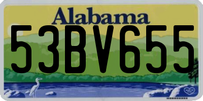 AL license plate 53BV655