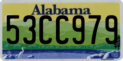 AL license plate 53CC979