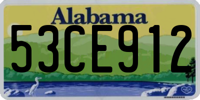 AL license plate 53CE912