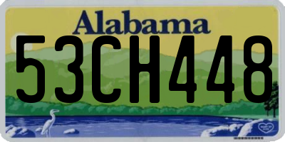 AL license plate 53CH448