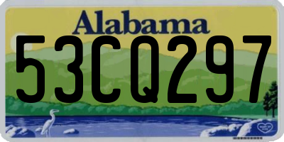 AL license plate 53CQ297