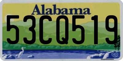AL license plate 53CQ519