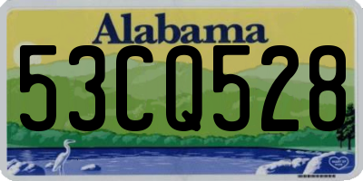 AL license plate 53CQ528