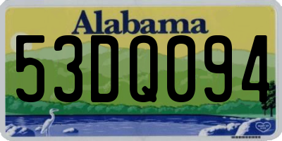 AL license plate 53DQ094