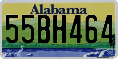AL license plate 55BH464